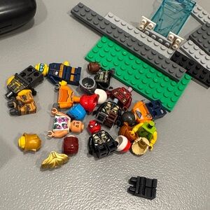 LEGO Minifigure Collection - Blue, Green, Orange